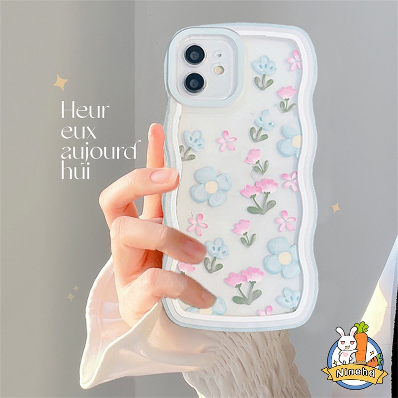 Soft Case Silikon Motif Bunga Hijau Untuk Huawei Y9 Prime 2019 Nova 7i Nova 9 8 7 SE Pro Nova 5T 4e 3i 3e Y7A Y9s P30 Lite Honor 8X