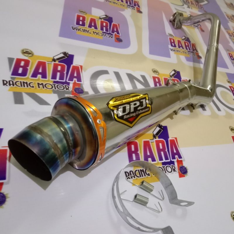 Knalpot Dpj Full set BEAT MIO VARIO SCOOPY SPACY nex spin