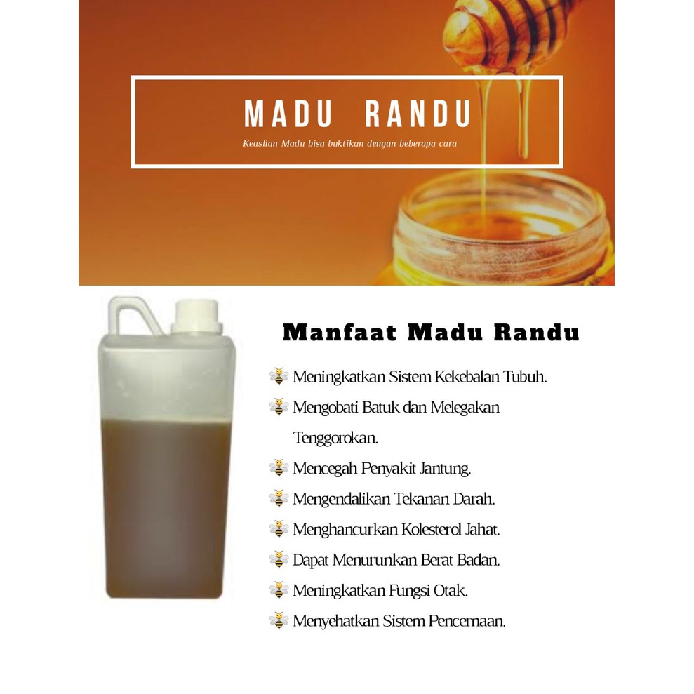 

RESELLER DROPSHIP Madu Randu Asli