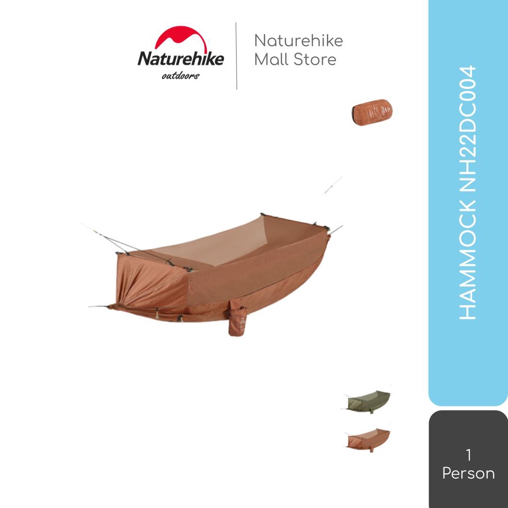 HAMMCOK / AYUNAN GANTUNG CAMPING ANTI NYAMUK NATUREHIKE NH22DC004