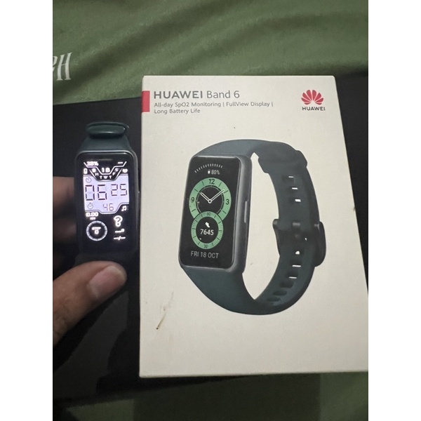 huawei band 6 second