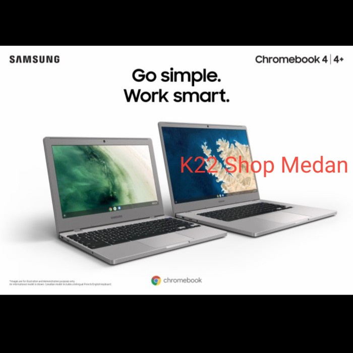 {MahesStore} Samsung Chromebook 4 116 HD 4GB 32GB Intel Garansi Resmi SEIN Laptop Diskon