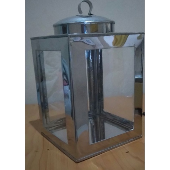 

Nycyta Home Kaleng Krupuk Stenlis Jumbo 1Kaca Uk.24X24X33