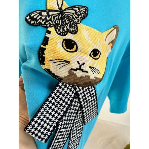 KAOS KARAKTER KUCING // ATASAN IMPORT PREMIUM // KAOS OVERSIZE IMPORT BKK // TOP IMPORT PREMIUM BKK // ATASAN IMPORT KOREA
