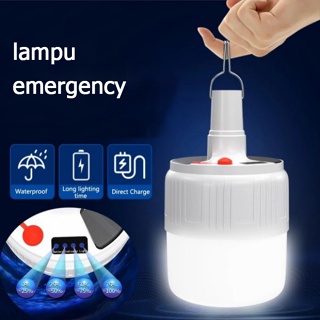 Perfin PFLG05 Lampu Charger Lampu Emergency Darurat LED Lampu Cas Tahan 12 jam USB Lampu Tidur