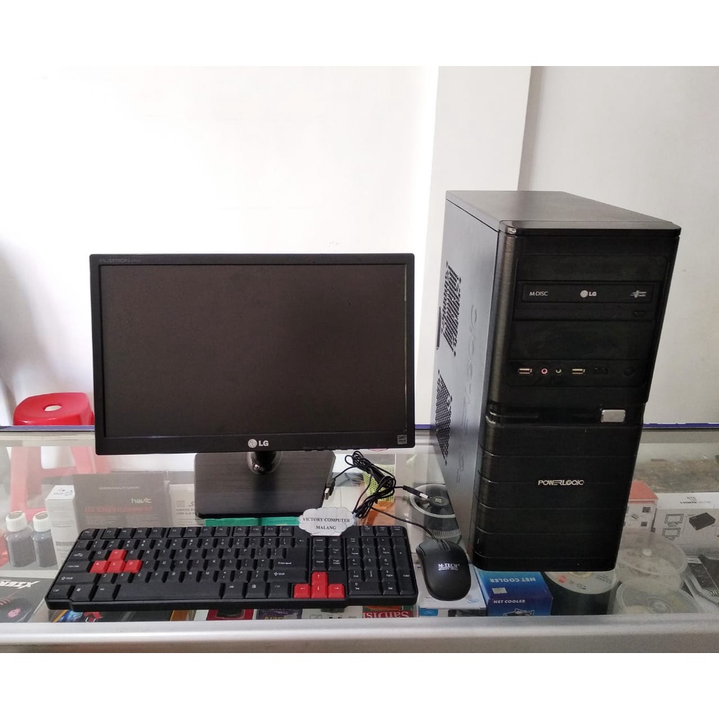 PC Core 2 Duo Bekas Kantor