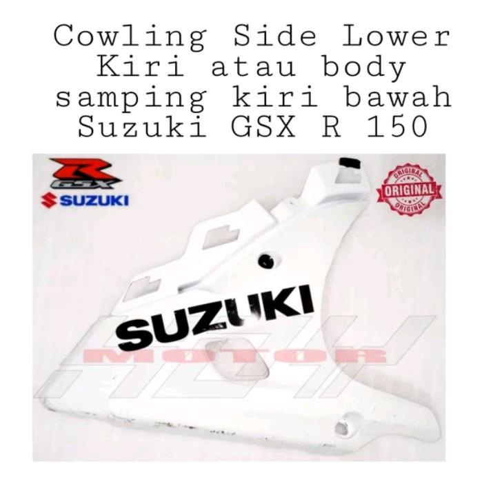 (B) Cowling slide Lower kiri body Samping kiri bawah Suzuki GSX R 150