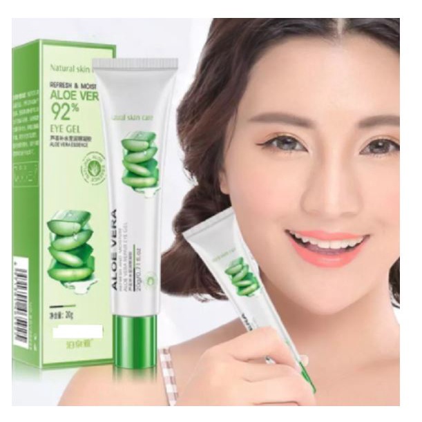 Aloevera Eye Lift Gel Penghilang Kerutan Kantung Mata Panda Keriput 20g