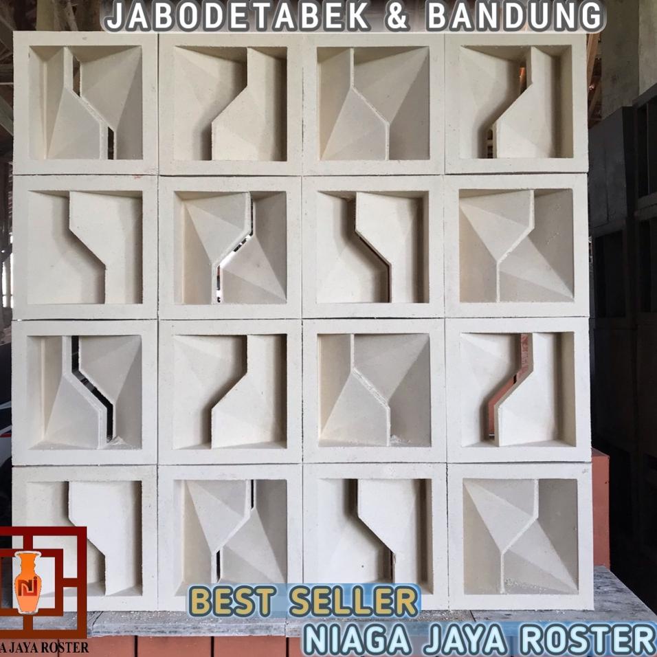 Paket Hemat--roster beton loster beton (2 sisi) anti tampias