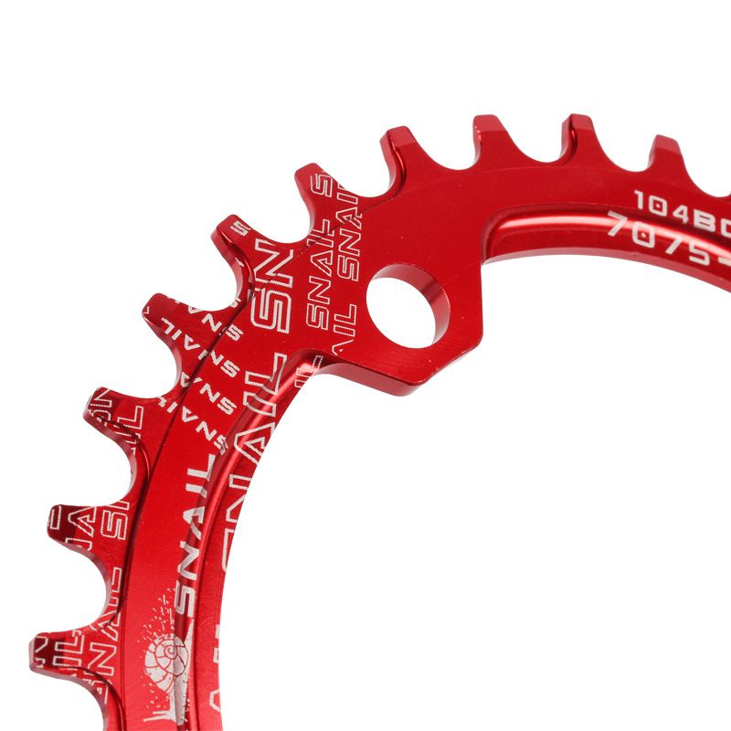 Chainring 32T 34T 36T 104BCD Round Snail Narrow Wide BCD 104 Sepeda