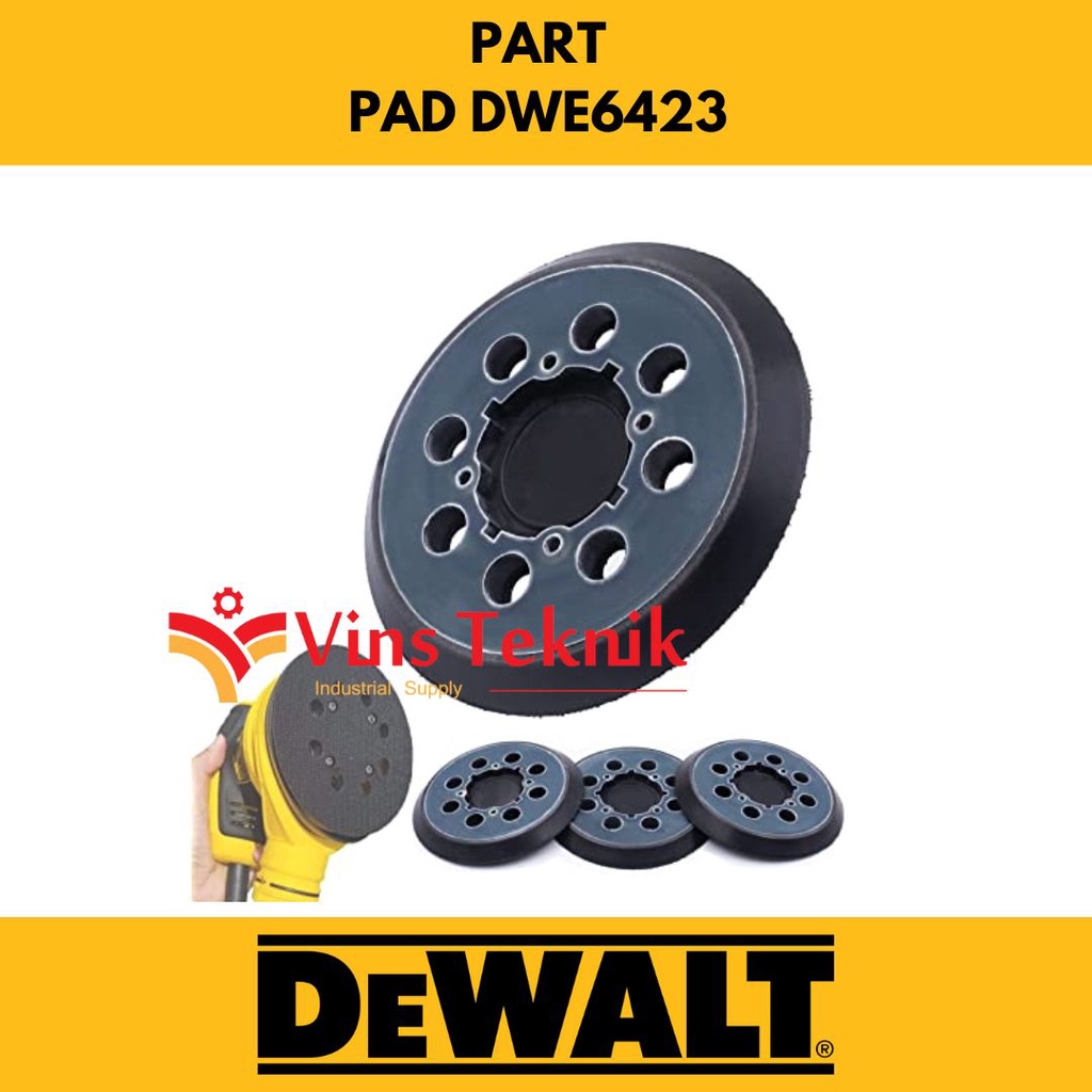 Jual Dewalt DWE6423 Backing Pad Velcro 5inch Sander Shopee Indonesia