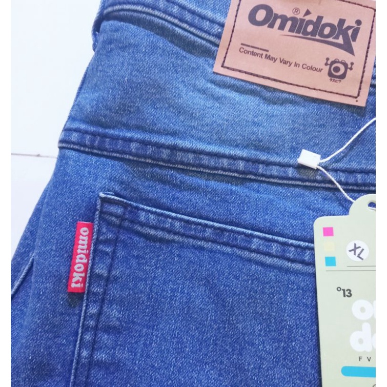 Omidoki Celana Panjang Jeans Pria Blue Biobleach Stretch Denim Soft Blue