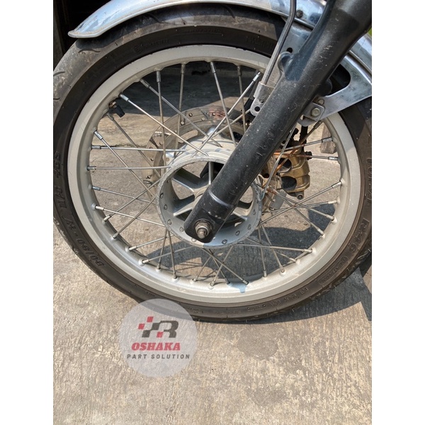 Tromol depan set piringan ninja original