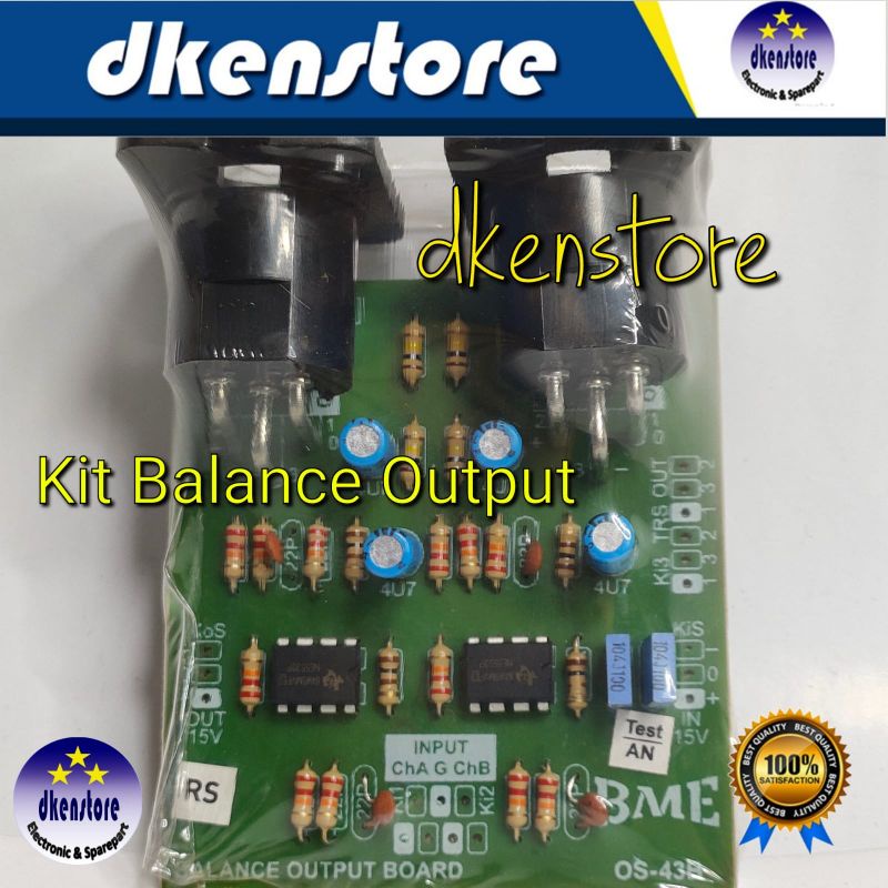 Kit Balance Output Power Mixer