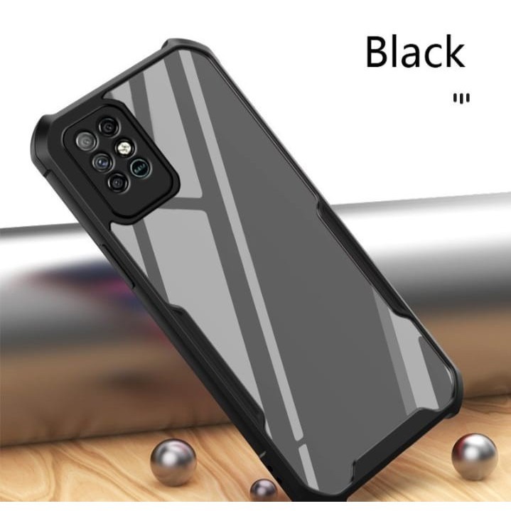 Casing Infinix Note 8 Hardcase Shockproof Transparant Protect Kamera Case Infinix Note 8