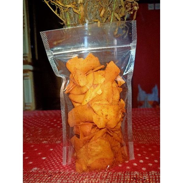 

KRIPSET KRIPIK SETAN (KRIPIK PEDAS SINGKONG) ISI 100g