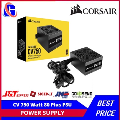 Corsair CV Series™ CV750 — 750 Watt 80 Plus® Bronze Certified PSU