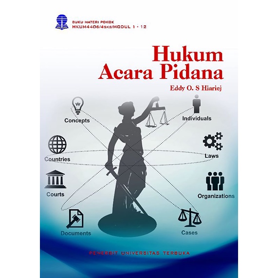 Hukum Acara Pidana (HKUM4406) UT Universitas Terbuka + Bonus