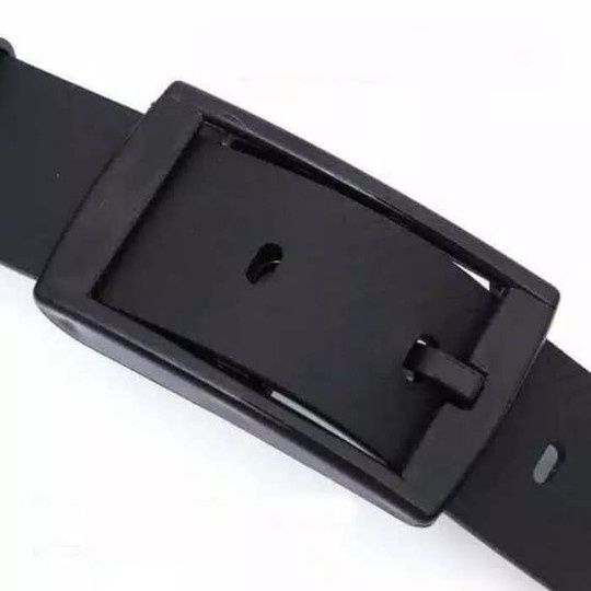 gesper pria TACTIKAL JUMBO  ANTI METAL DETECTOR - Hitam Z7T9 ikat pinggang pria jumbo ikat pinggang 