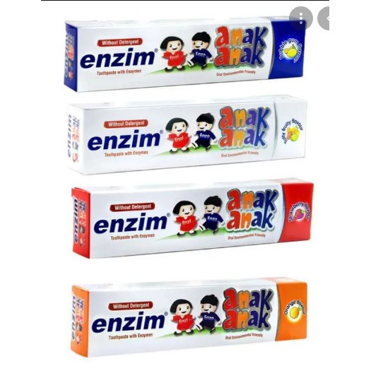 ENZIM Toothpaste With Enzymes 63g - Pasta Gigi Anak