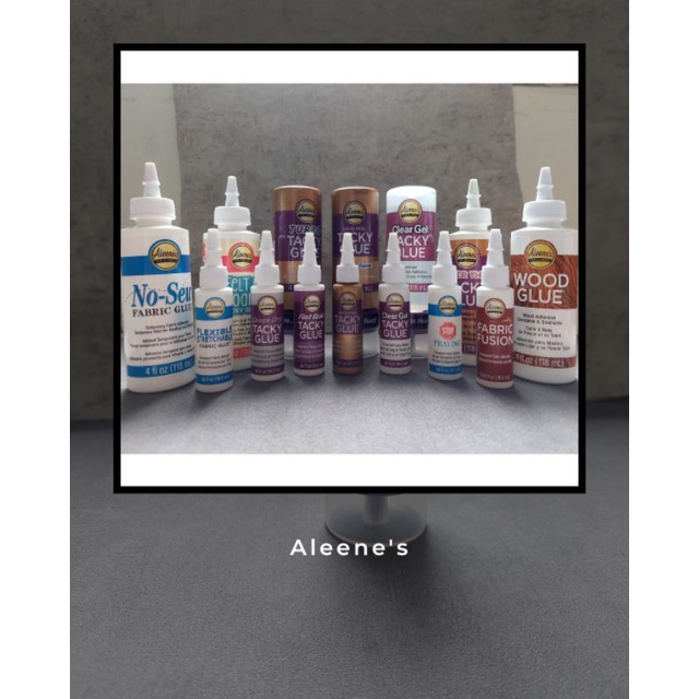 

Aleene's Aleene Original Tacky Glue 4fl oz 118 ml Aleenes Wood Aleene Glue Lem Aleenes All Purpose Glue Lem putih Made In USA