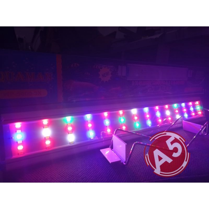 PROMO MURAH LAMPU AQUASCAPE LED AQUARIUM LAMP AQUAMAN WP S 600 3X