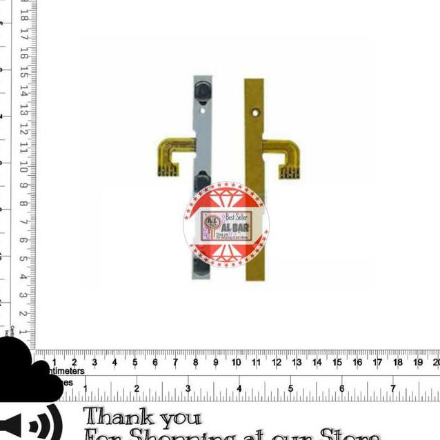 Q4R7 Flexible ON OFF Volume Advan Tab E1C 3G I7A X7+ Plus Flex Tombol  SRR