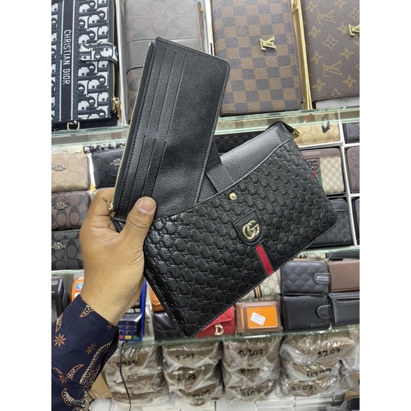 Clutch GC  - Cluch pria wanita - Handbag pria wanita - Tas multifungsi premium