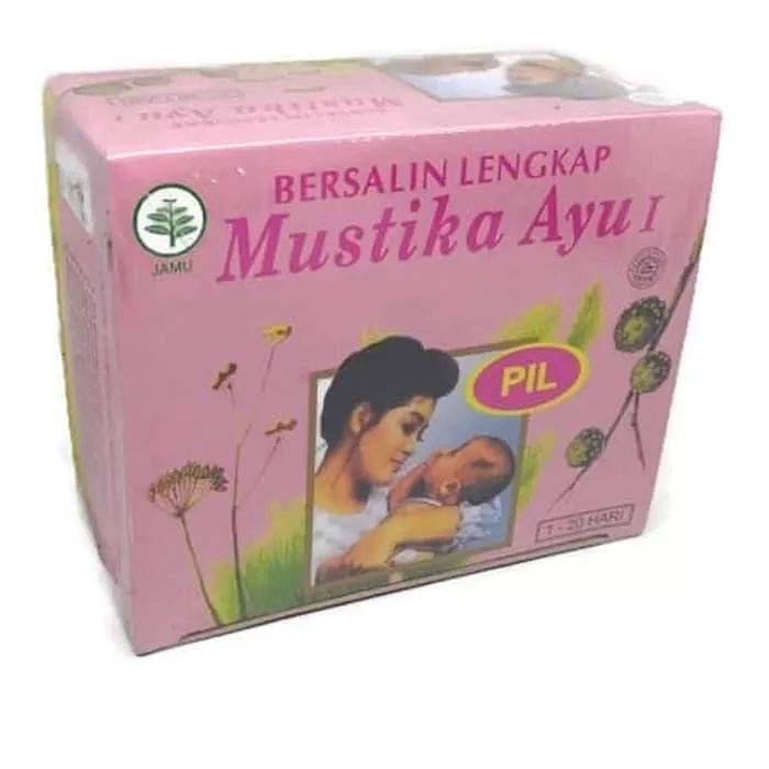 Mustika Ayu Jamu Bersalin Lengkap Pil / Serbuk untuk 20 / 40 Hari