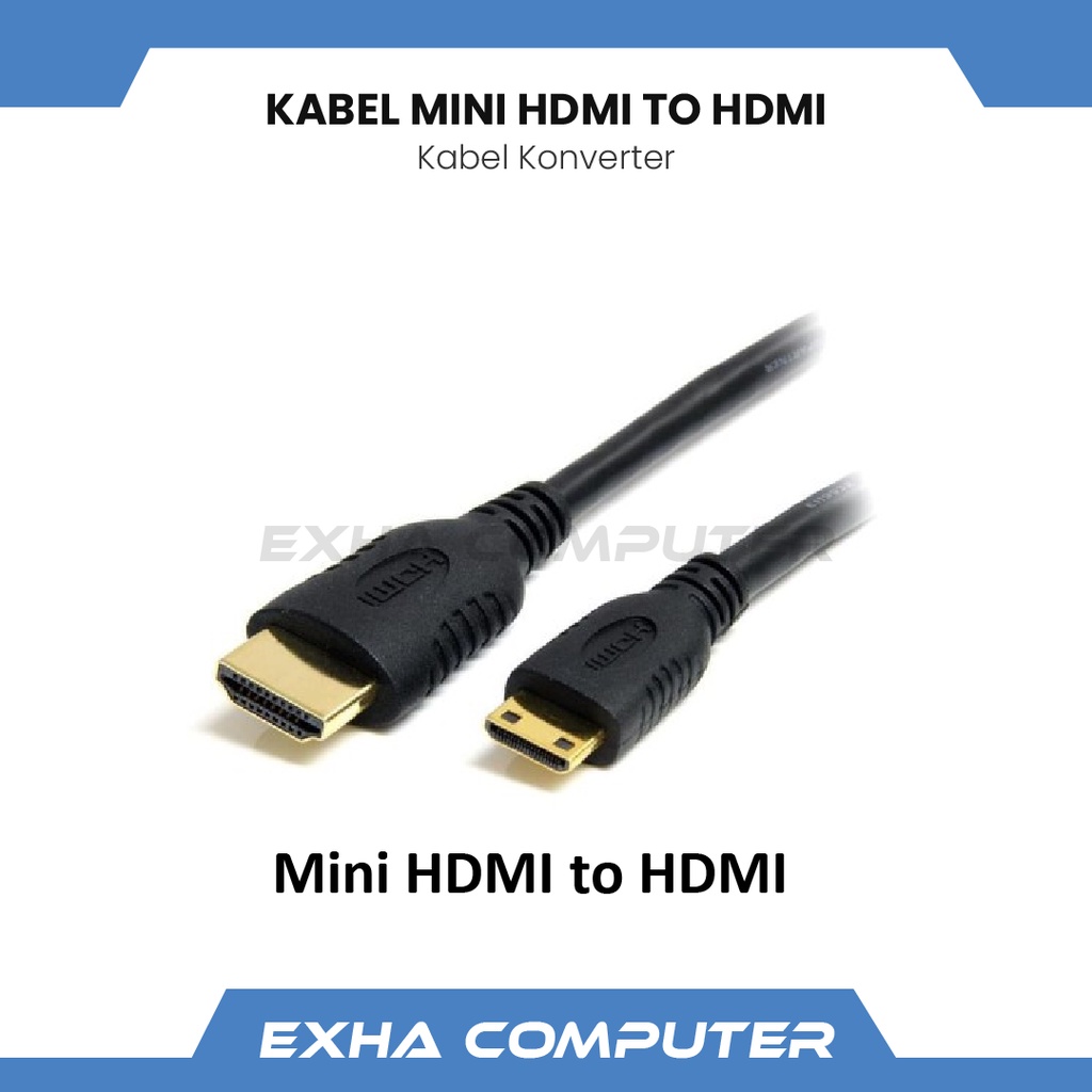 Kabel Mini HDMI to HDMI - Kabel Converter Mini HDMI to HDMI