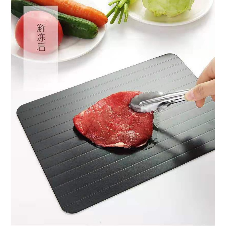 Pencair Daging Beku Nampan Plat Defrosting Tray Defrost Thaw Thawing