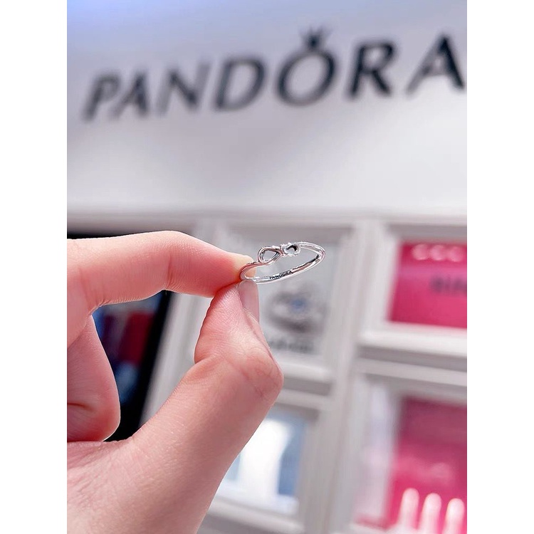 Pandora Cincin 925 Silver Desain Infinite Love Untuk Wanita