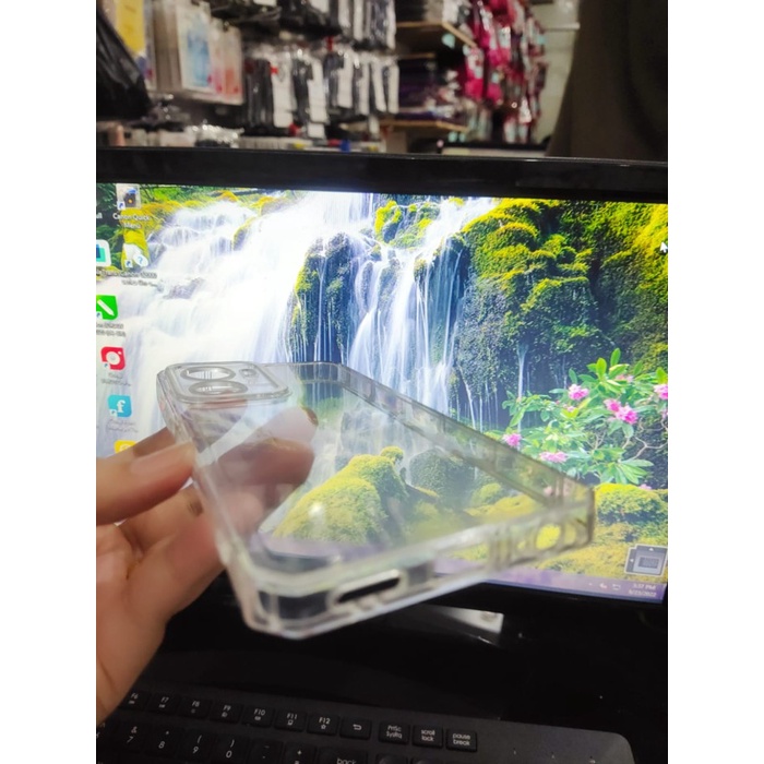 Case AIRBAG Vivo Y91C/Y91/Y76S 5G/Y53S/Y51S/Y51 2020/Y50/Y30/V27 5G/V27E/Y02/Y17/Y15/Y12/Y75 5G/T1 5G/ Y16/Y02S Softcase Super Clear Protection Camera Anti Jamur