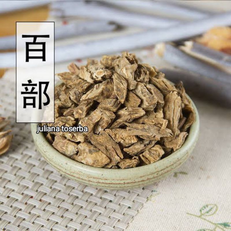 

Chuan Pai Pu Phien 川百部片 Stemona Sessilifolia 50gram