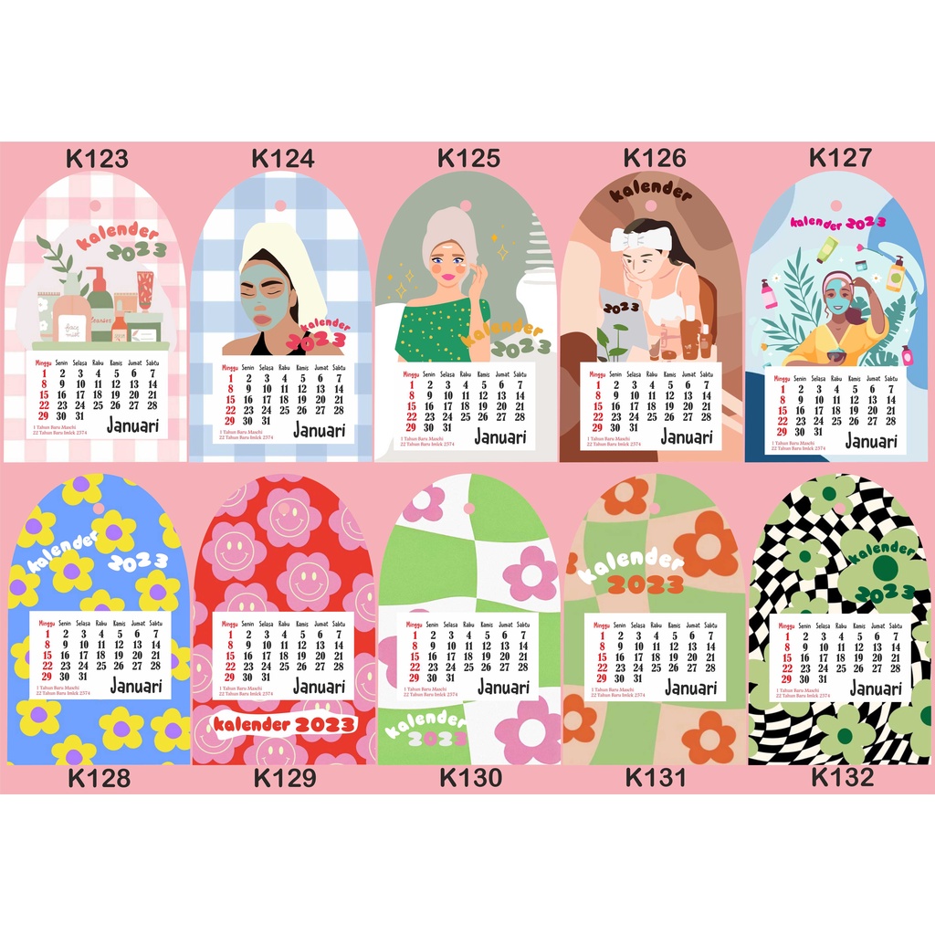 

Kalender 2023 Gantung Mini aesthetic/unik part 1