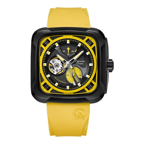 Jam Tangan Pria Alexandre Christie AC 6577 MA RIPBAYL Automatic Open