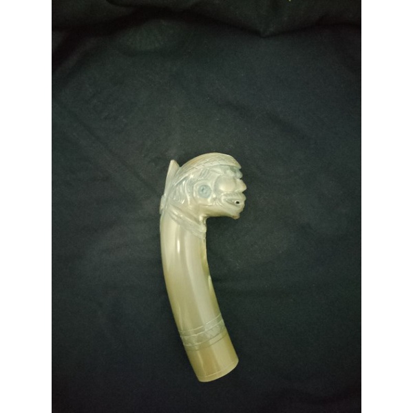 gagang gocil tanduk ukir cepot