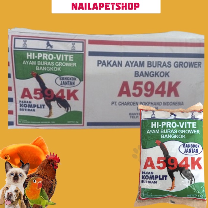 PAKAN AYAM BURAS GROWER BANGKOK A594K 1dus