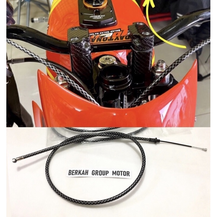 KABEL KOPLING SERAT CARBON KARBON RX KING RX K RX S