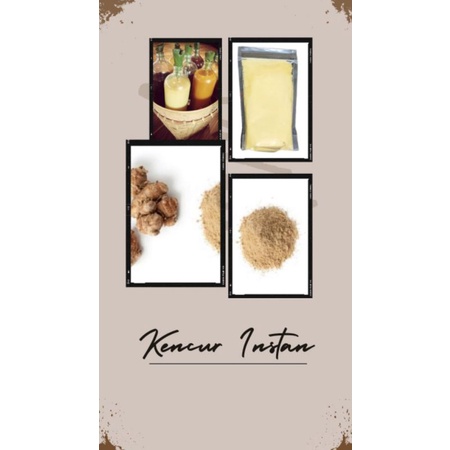 

Kencur Instan Minuman Tradisional Kesehatan Home Made
