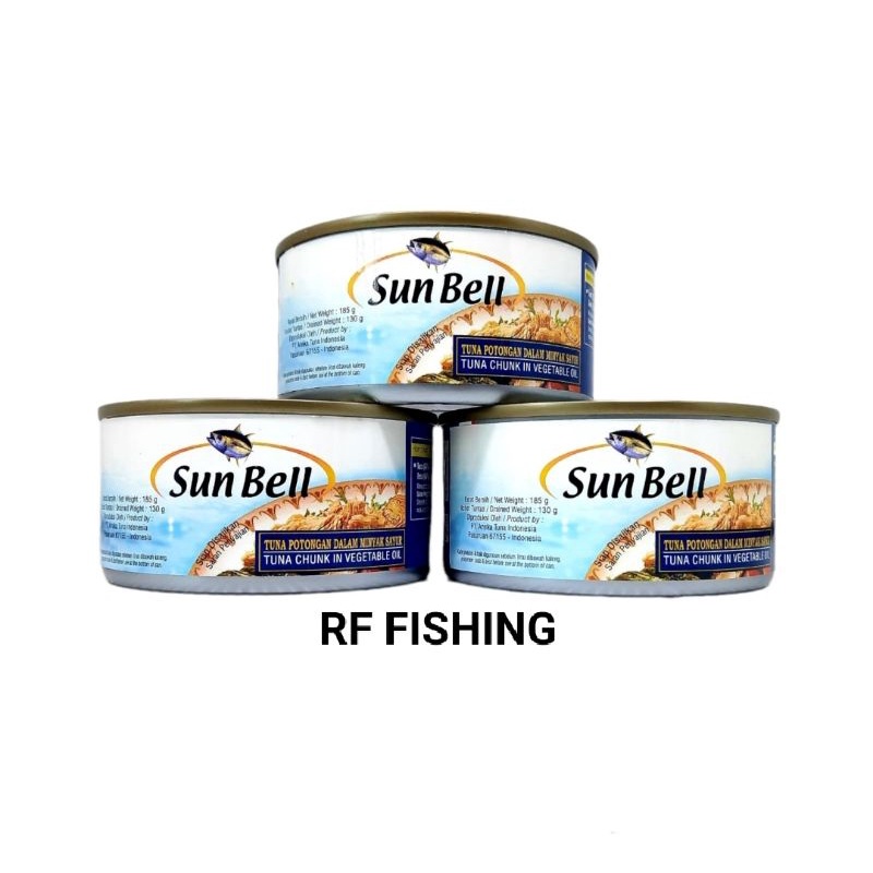 Sunbell Katsuo 185gram / Sunbell Tuna Kaleng