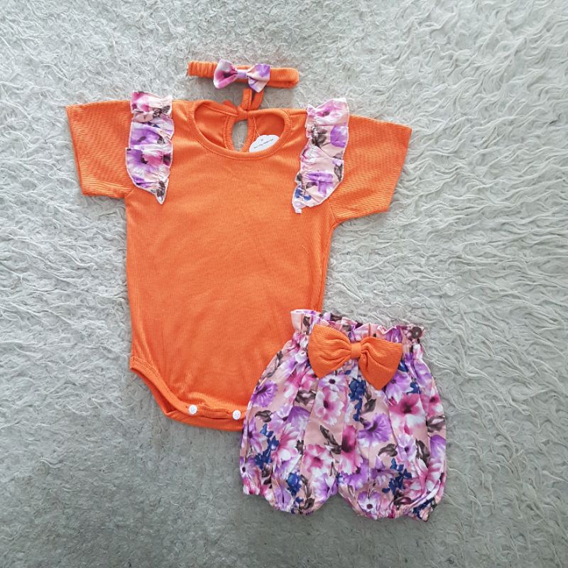 Baju Bayi Jumper spring set