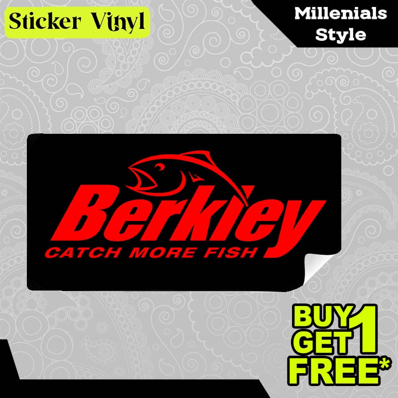 

Stiker Sticker Berkley Catch More Fish Gambar Unik Desain Keren dan Kekinian Aesthetic Bahan Vinyl Satuan Anti Air