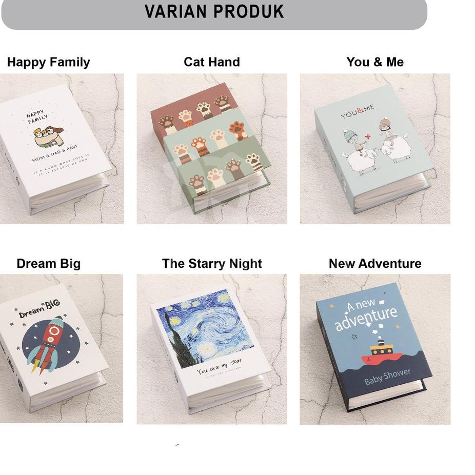 4R Buku Album Foto / ALBUM 100 FOTO / BUKU ALBUM / PHOTO ALBUM