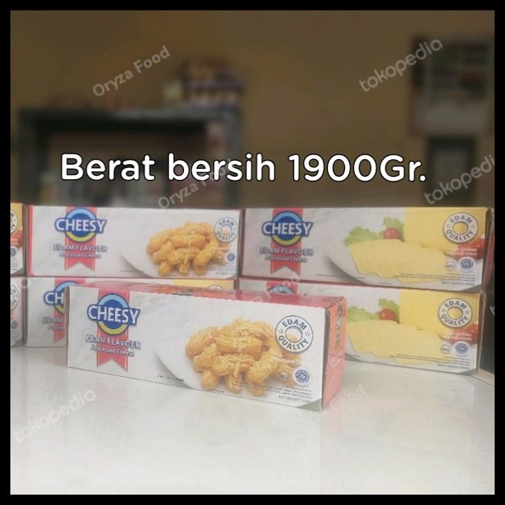 

Keju Edam Cheesy / Edam Cheese Cheesy 2Kg Kode 1291