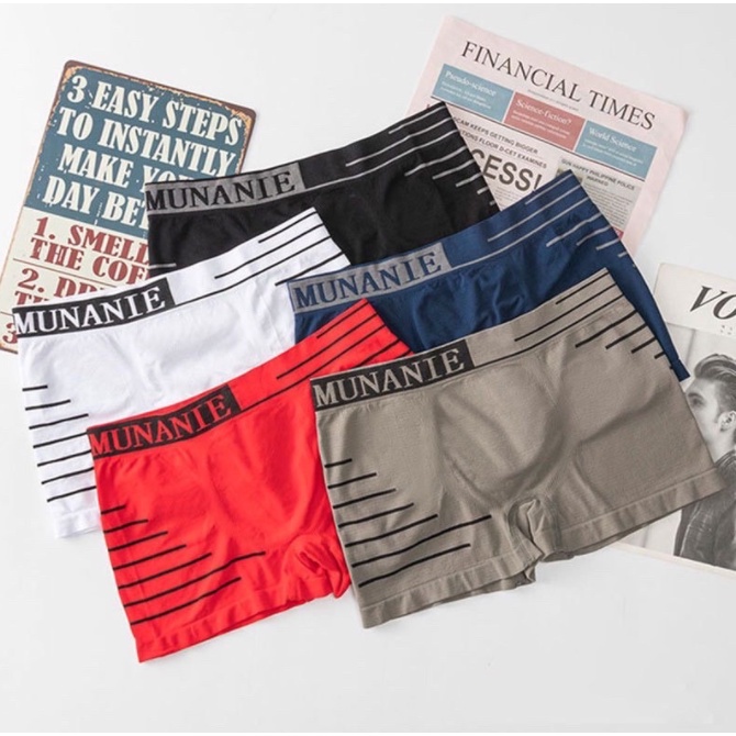 ♥TMALL88♥ CELANA DALAM PRIA UNDERWEAR MEN FIERCE MAN / KOLOR PRIA / CELANA DALAM BOXER PRIA
