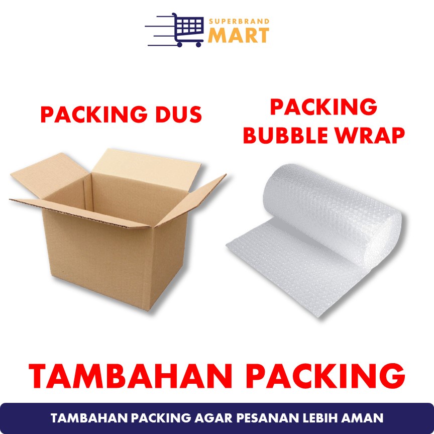

Tambahan Packing Dus Box dan Bubble Wrap