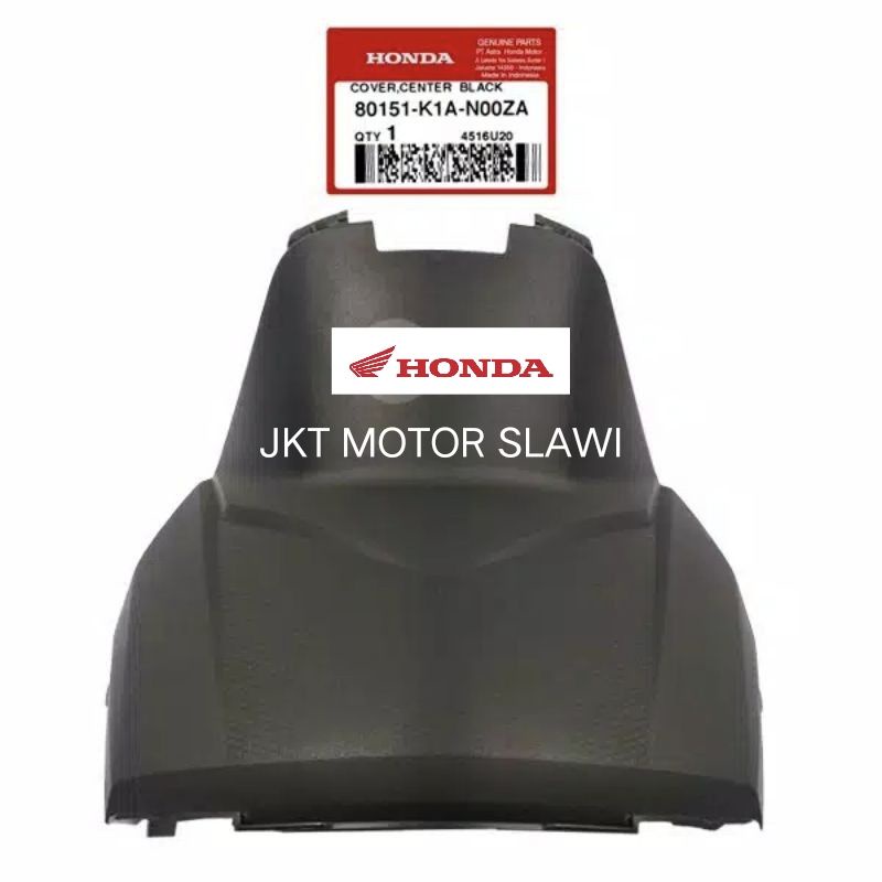 80151-K1A-N00ZA cover center cover tutup mesin bawah jok beat led 2020-2022 asli honda