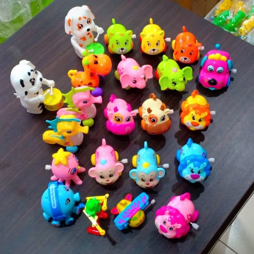 Mainan edukasi montessori anak putar wind up toy bath toy mainan mandi montesori