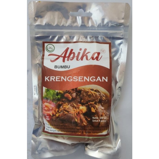 

ABIKA BUMBU MASAK INSTAN KRENGSENGAN 200GR